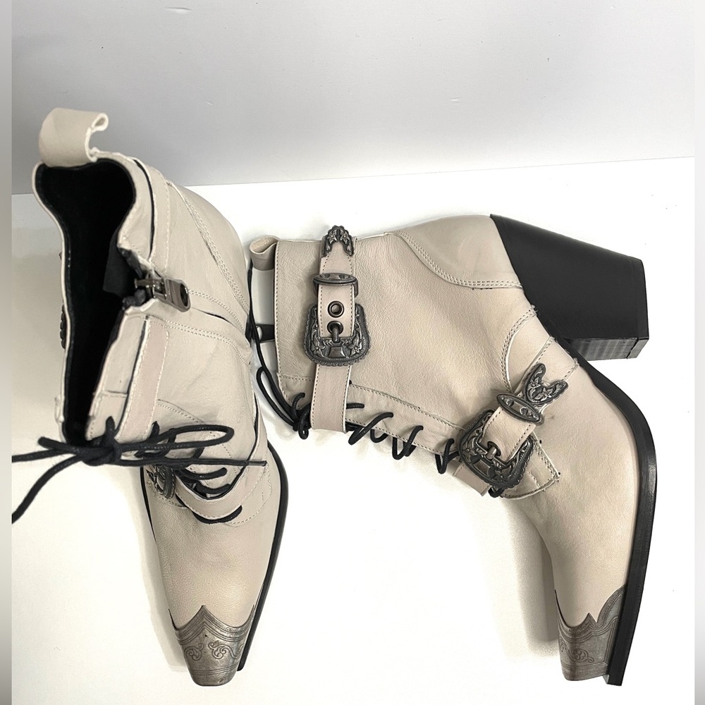 Free People Briar Buckle Boots